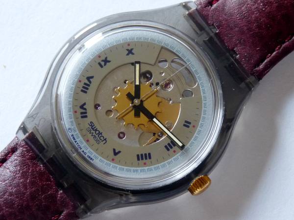 未使用 91年初代オートマチック ルビン スウォッチ Swatch Swatch1991 