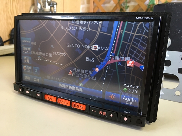 【送1000円】日産　純正カーナビ　MC313D-A 動作OK　中古品　本体のみ
