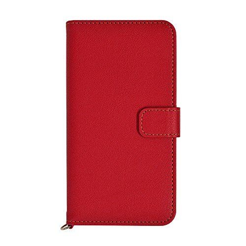 ● ラスタバナナ ★ BASIO2 SHV36 ★ ケース/カバー 手帳型 レッド SNAP //●