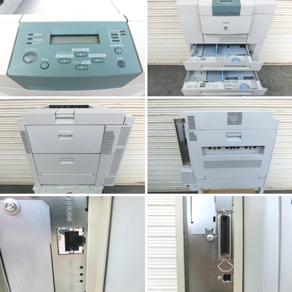 Canon A3モノクロレーザー LBP-1910 LAN/USB 印刷枚数250901枚