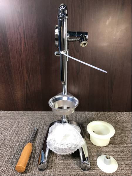 23)☆未使用☆ MOM'S 業務用 ジューサー アイスクリーム 手動 搾り器 アイスクリームマシン