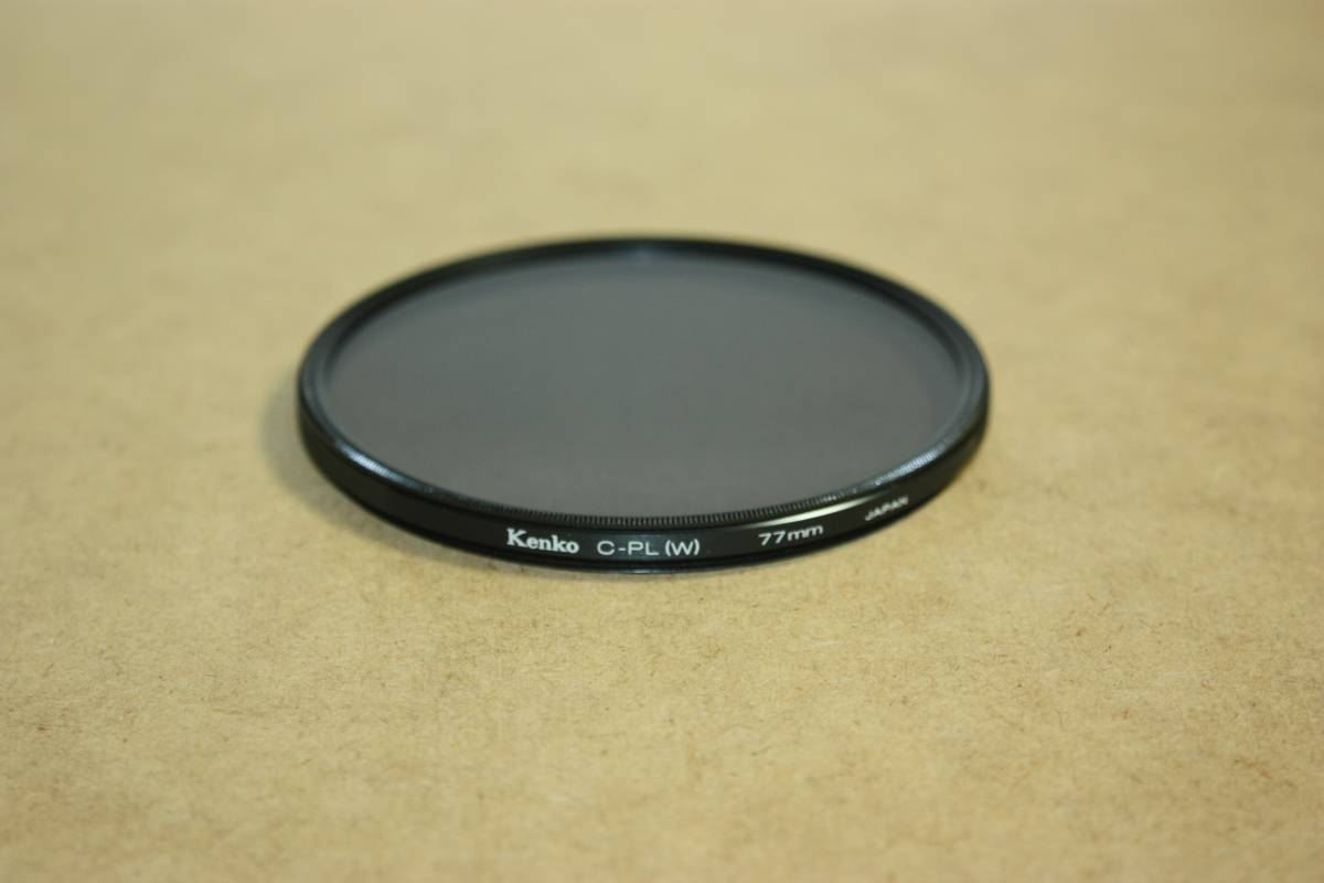 [77mm] Kenko C-PL (W) 薄枠円偏光フィルター [F6892]