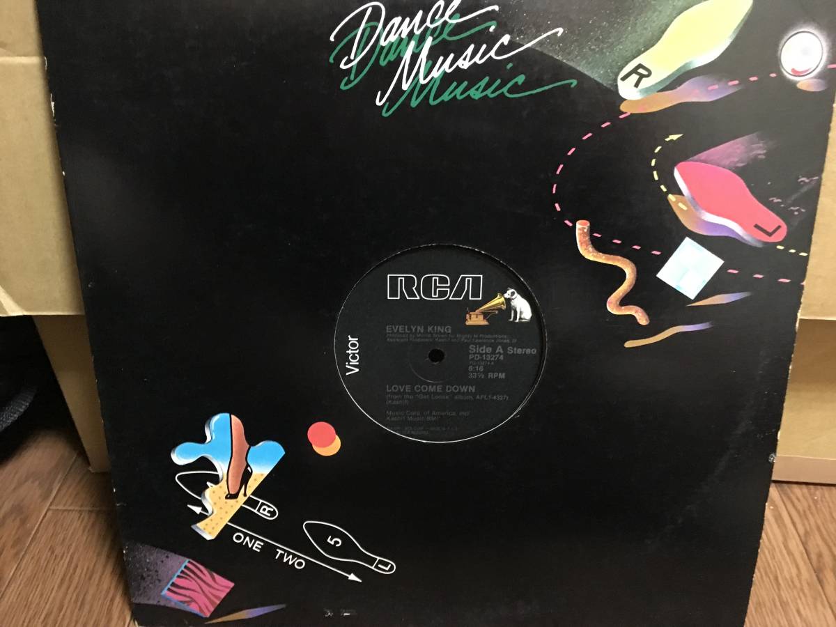 Evelyn King Love Come Down 7インチレコード Evelyn King – Love Come