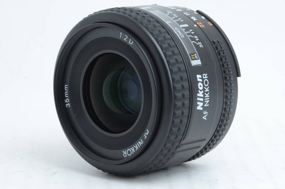 Nikon ニコン AF NIKKOR 35mm F2 D F/2D レンズ 元箱・説明書付き