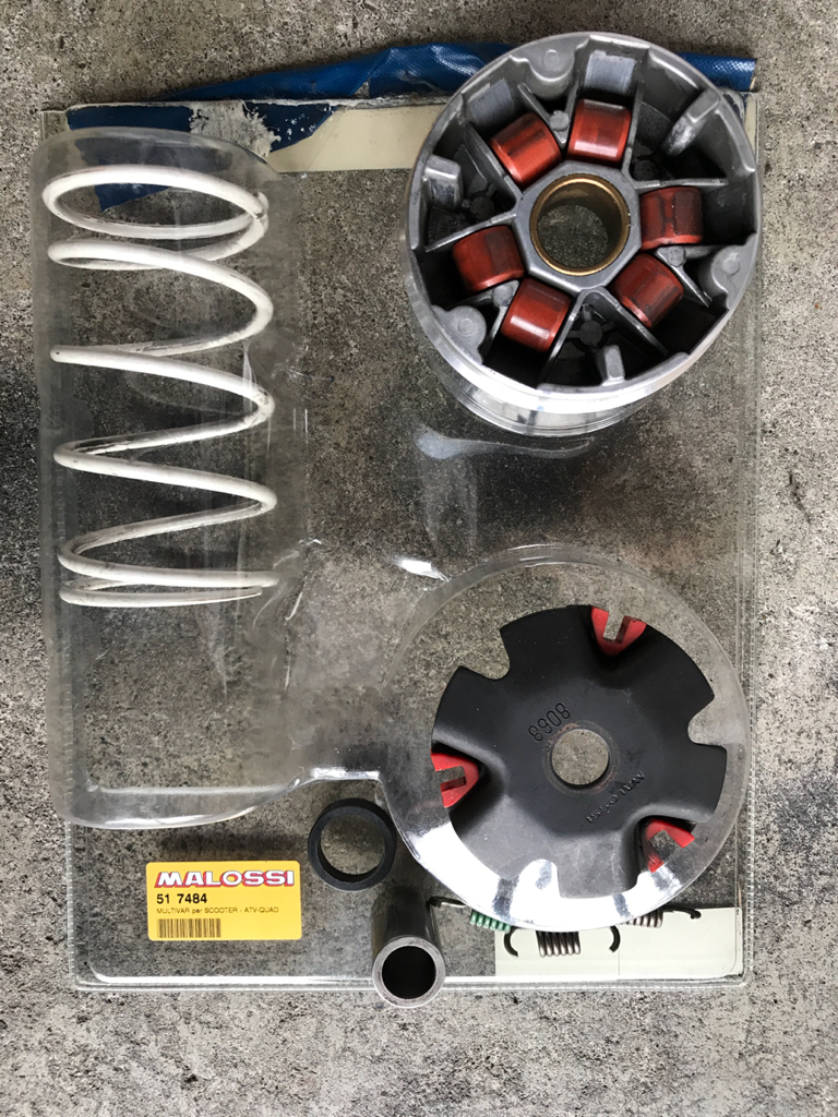オーダー品 MALOSSI MALOSSI:マロッシ プーリーハーフ T-MAX Malossi マロッシ