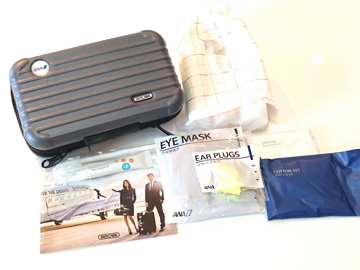 ANA ファーストクラス RIMOWA アメニティポーチ 【希少】 未使用品