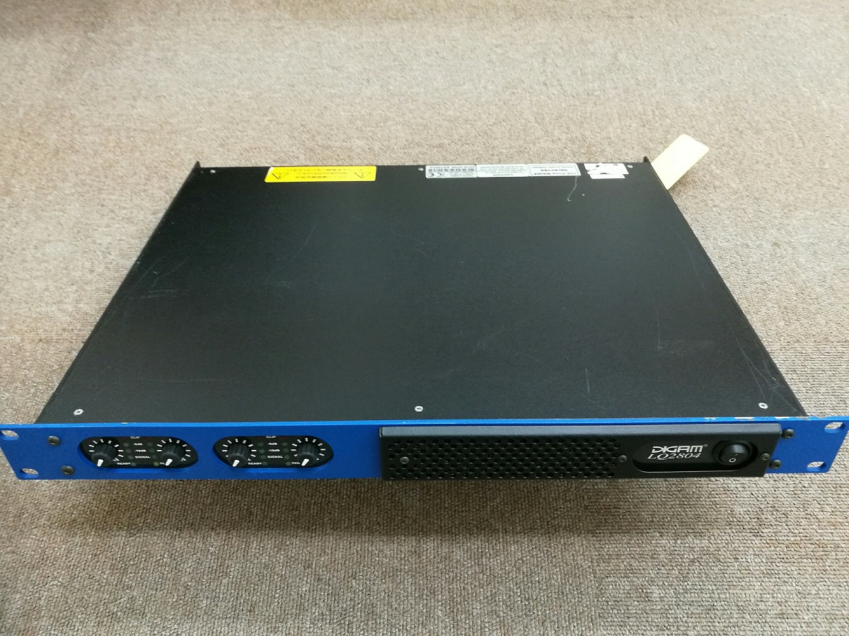 POWERSOFT DIGAM LQ2804 4ch パワーアンプ ディガム 3台目 最終出品