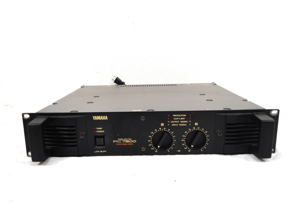 ジャンク YAMAHA ヤマハ PC7500 パワーアンプ M2668345 YAMAHA PC7500