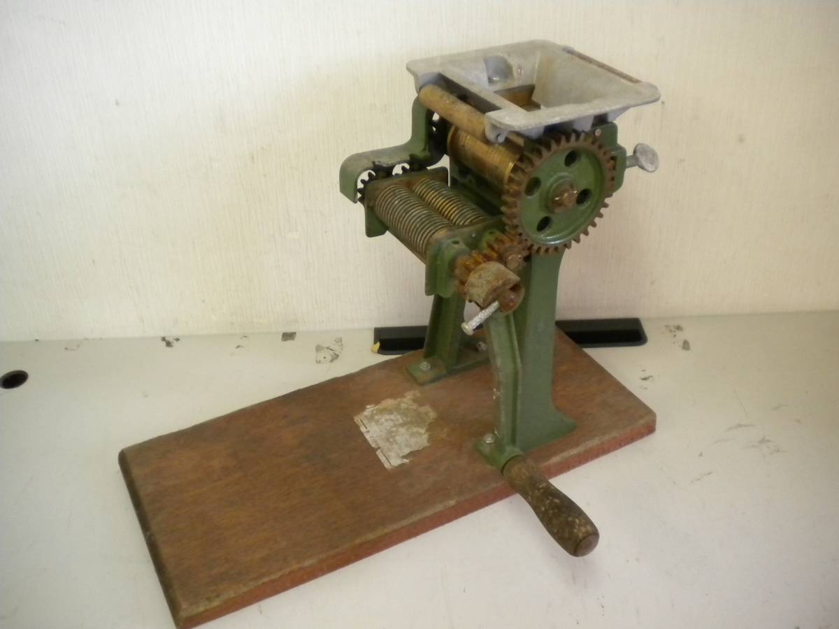 a688 小野式製麺機 I型