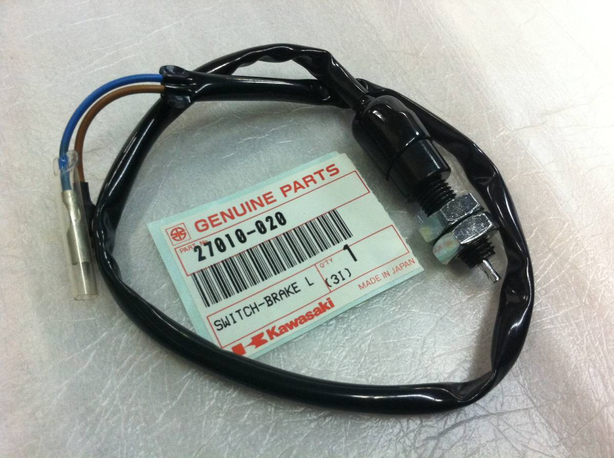 当時もの 純正新品 カワサキ W1S W1SA W3 リアブレーキスイッチ 27010-020