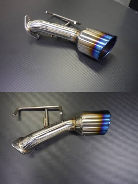 ZC6　BRZ　スバル チタン＆SUS304　ステンレス 片側出しマフラー　競技用　ZN6　86