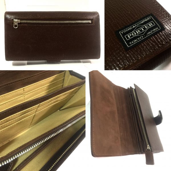 【専用ページ】未使用PORTER HAFEN TRAVELKIT ブラウン長財布 専用ページ】未使用PORTER HAFEN TRAVELKIT ブラウン長財布 PORTER 長