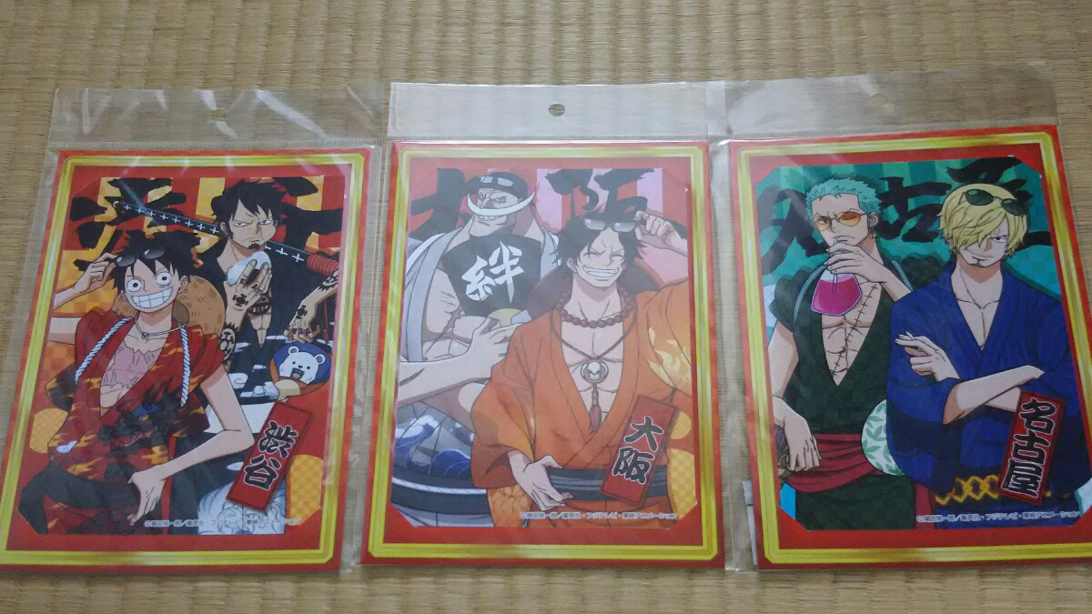 ワンピース 麦わらストア 地域限定 ブロマイド ルフィ ロー ゾロ サンジ 白ひげ エース 渋谷 名古屋 大阪 One Piece 売買されたオークション情報 Yahooの商品情報をアーカイブ公開 オークファン Aucfan Com