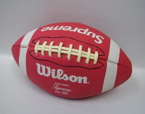 展示品 2010AW Supreme × Wilson Mini Football ボール 赤 10AS4