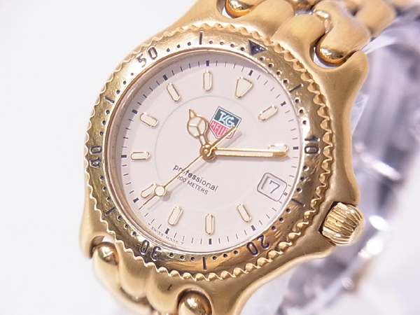 タグホイヤーWG1230-K0 セル ヴィンテージ時計Professional 〓 タグ