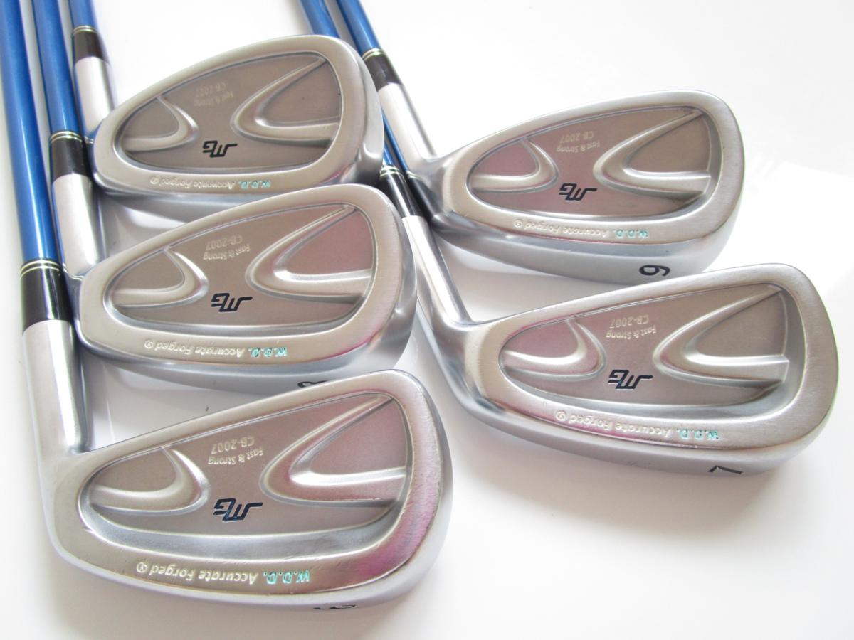 良品 三浦技研 CB-2007 6-PW 5本 BBカラー 大人気 青色 TourAD(ツアーAD AD95(S) 良好 神の手