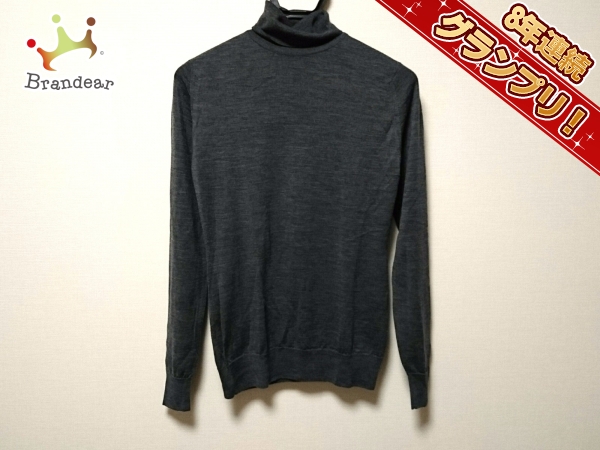 ジョンスメドレー JOHN SMEDLEY トップス 長袖セーター ダークグレー