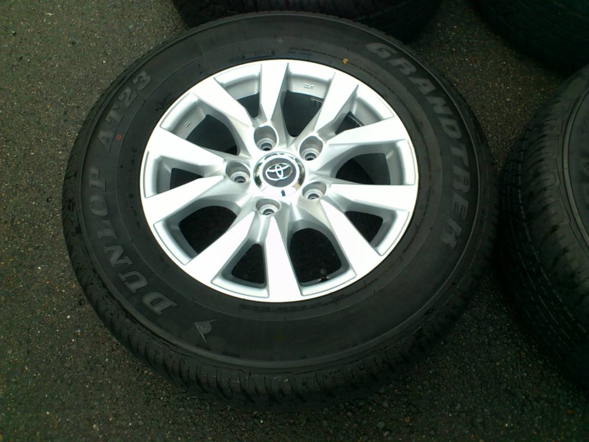 285/60R18 ランクル 200 後期 2016 8J 純正 4本セット トヨタ 