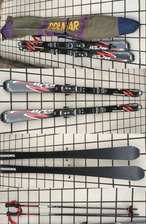 カービングスキー ROSSIGNOL open500 カービングスキー板（Salutストック、カバー付き） ロシニョールの通販