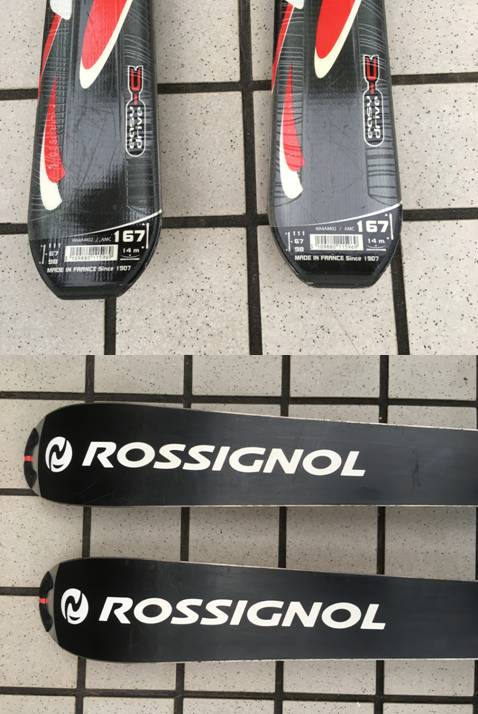 カービングスキー ROSSIGNOL open500 カービングスキー板（Salutストック、カバー付き） ロシニョールの通販