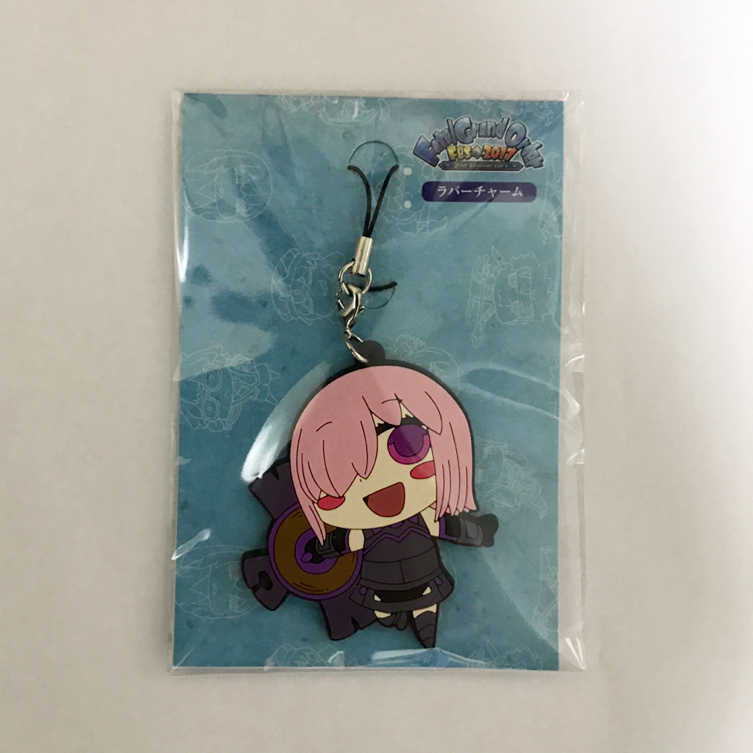 Fate/Grand Order FGO Fes.2017 イベントビジュアルラバーチャーム ★マシュ・キリエライト フェス 2周年イベント_1