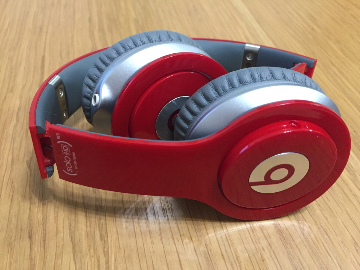 beats by dr.dre SOLOHD RED ビーツヘッドフォン 型番:SOLOHD 【公式通販】