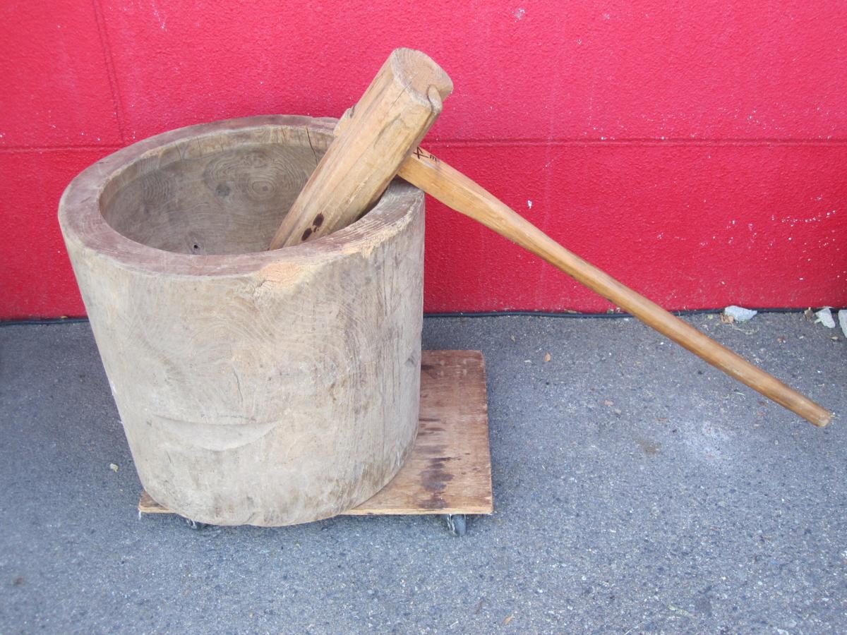 レトロ 【 臼 杵 セット 560×500 】餅つき イベント 正月 行事 買取番長 福井県鯖江市