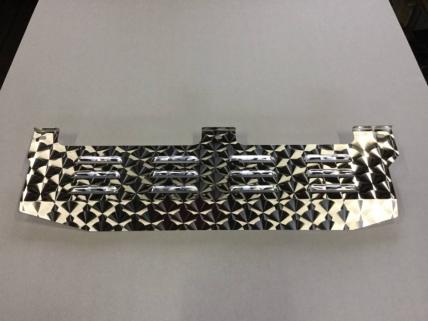 レンジャープロ　ミッションガード　ウロコ 日野レンジャープロ用ミッションカバー ウロコ メッキ エアクリーナー