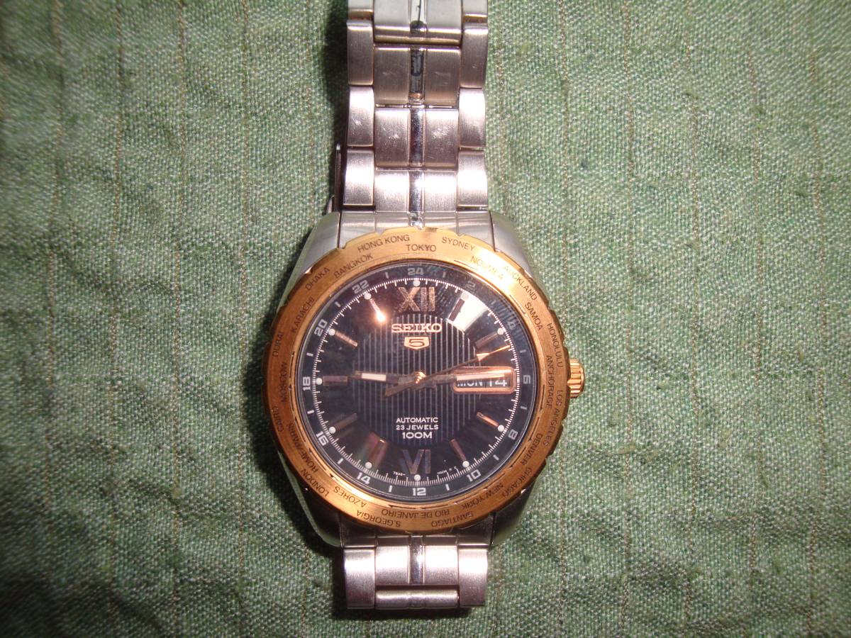 SEIKO ワールドタイム 逆輸入 ジャンク品