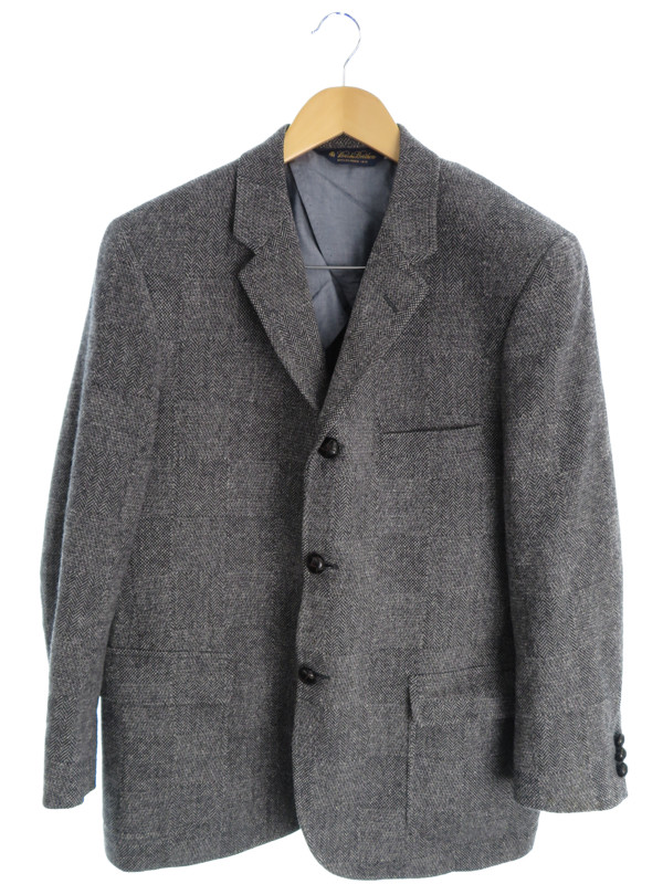 美品 ブルックスブラザーズ テーラードジャケット size42SHT メンズ グレー
