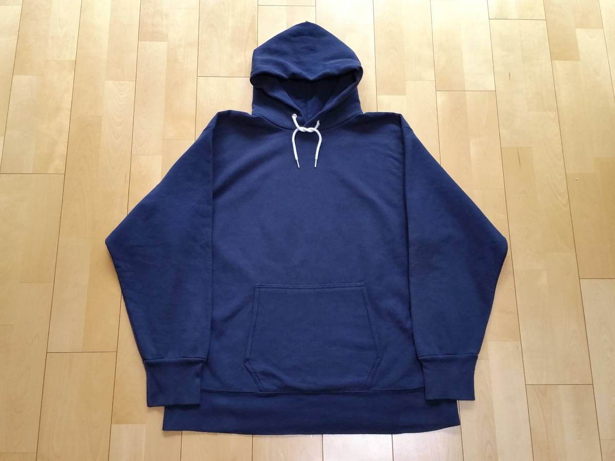80s CHAMPION チャンピオン トリコタグ NAVY リバースウィーブ XL