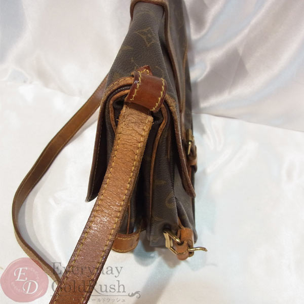 LOUIS VUITTON ルイヴィトン ジャンク モノグラム ソミュールPM ショルダーバッグ【ok】