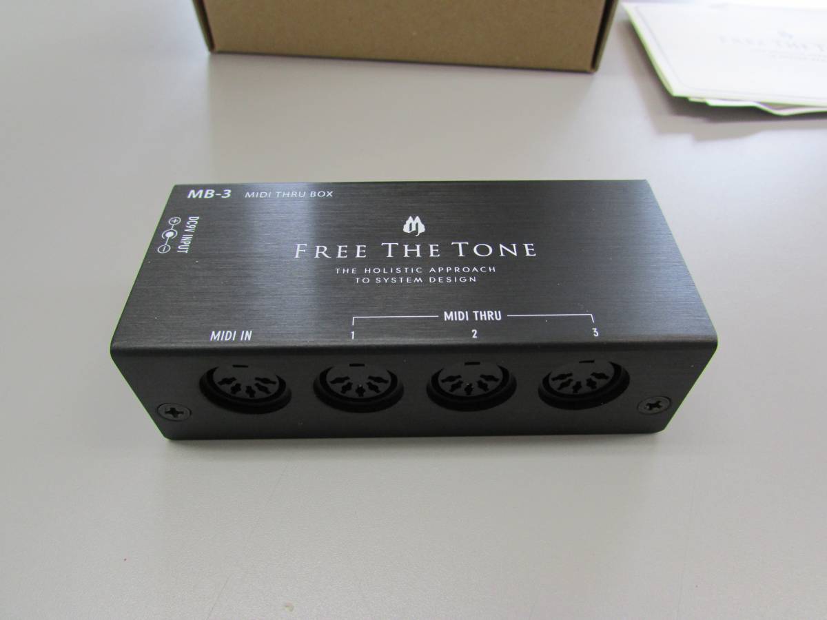 【中古】 FREE THE TONE MB-3 MIDI THRU BOX_1