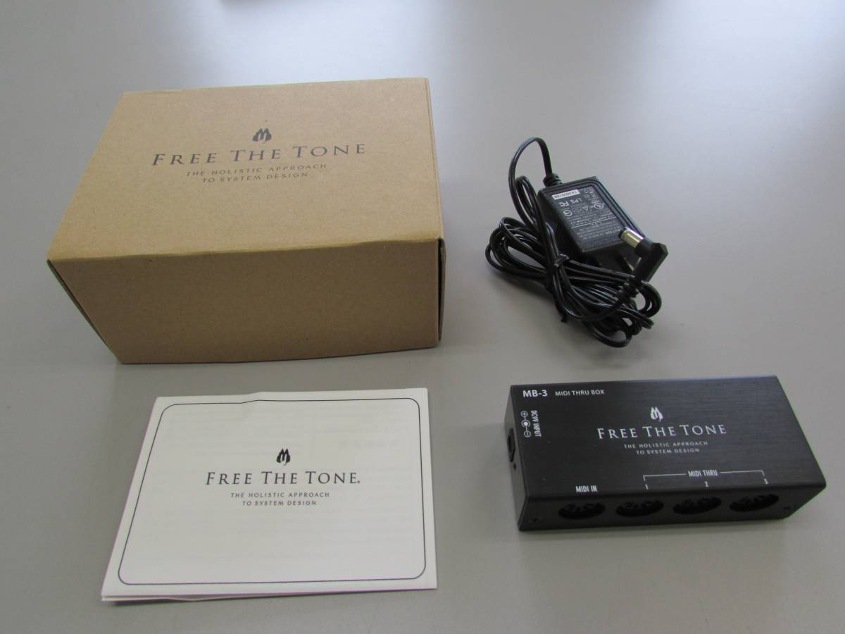 【中古】 FREE THE TONE MB-3 MIDI THRU BOX_2