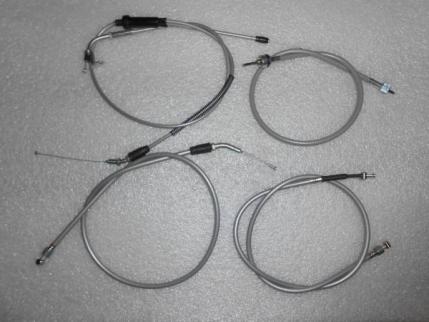 ミニトレＧＴ50/80 新品格安４本ワイヤーセット （グレー色）