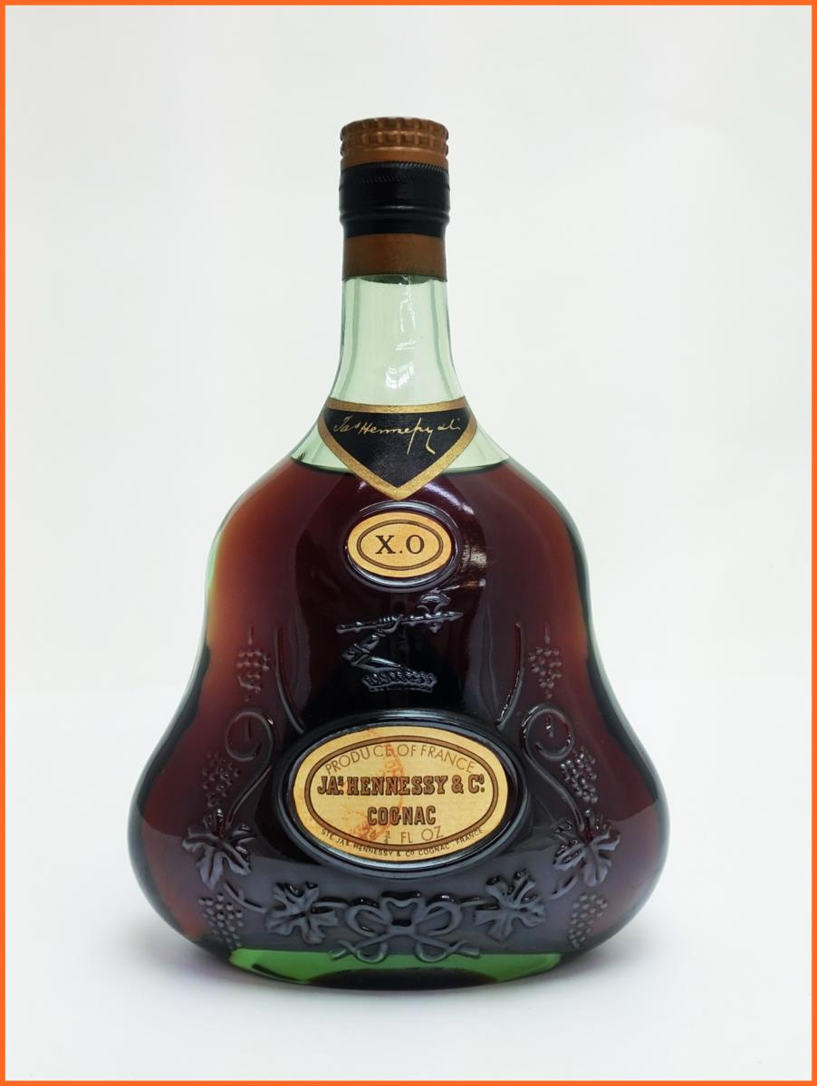 金キャップ XO ヘネシー グリーンボトル Hennessy ジャズ 700ml ジャズ