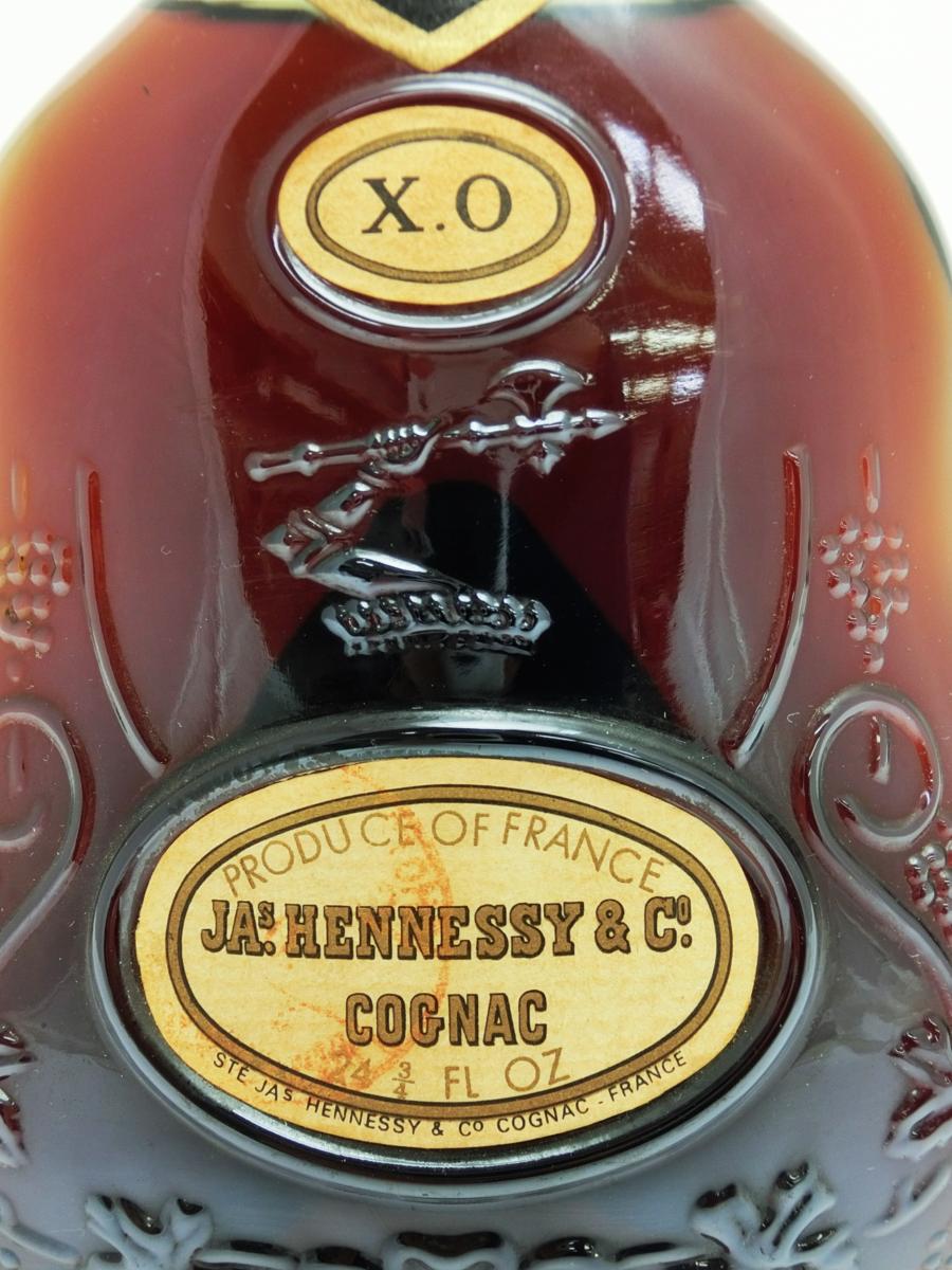 金キャップ XO ヘネシー グリーンボトル Hennessy ジャズ 700ml ジャズ