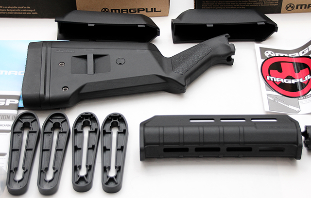 実物 本物☆MAGPULマグプル Remington M870用SGAストック+フォアエンド