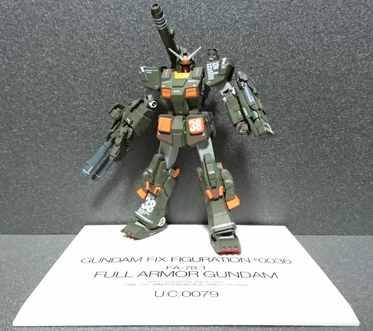希少！ GFF #0036 フルアーマーガンダム リアルタイプガンダム