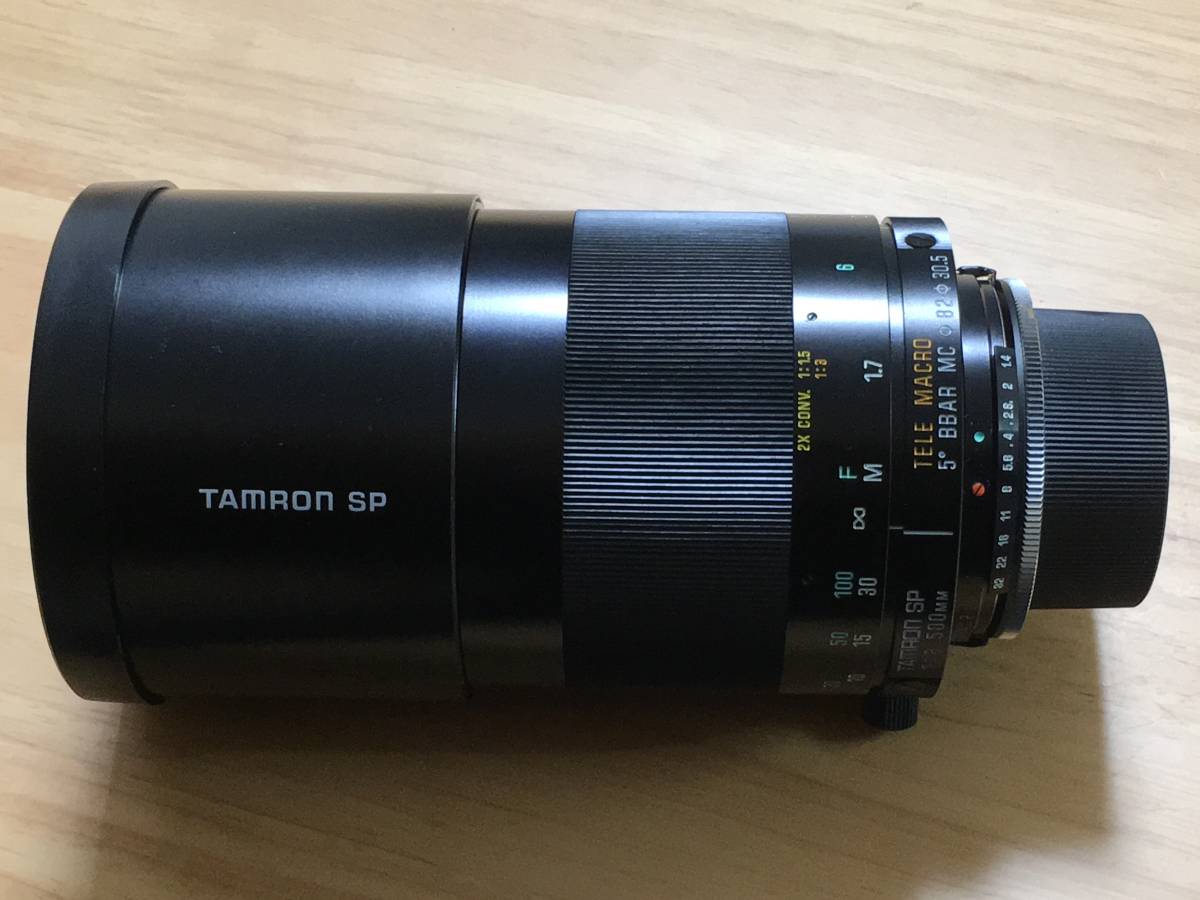 TAMRON SP 500mm f8 ミラーレンズ PENTAX Kマウント