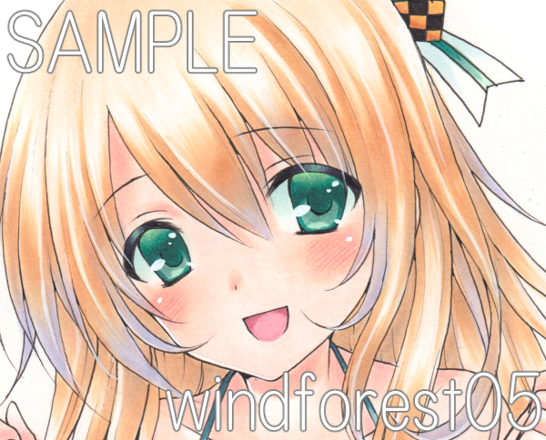 《愛宕》 同人手描きイラスト 《艦隊これくしょん》 A4 ケント紙