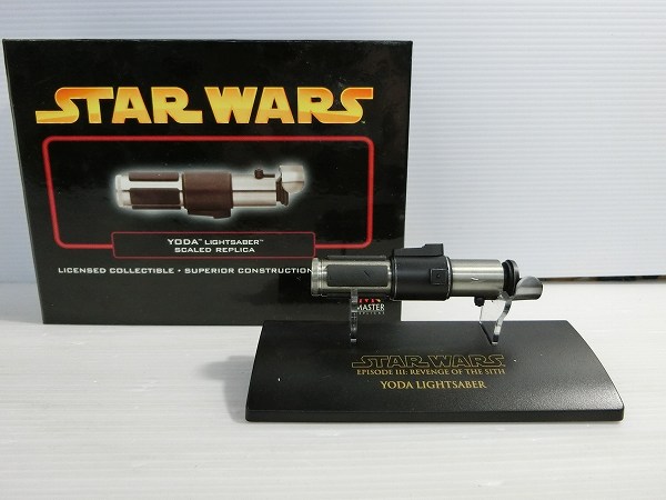 スターウォーズライトスイバーマスターレプリカ製 マスターレプリカ スター・ウォーズ MASTER ライトセーバー エピソード