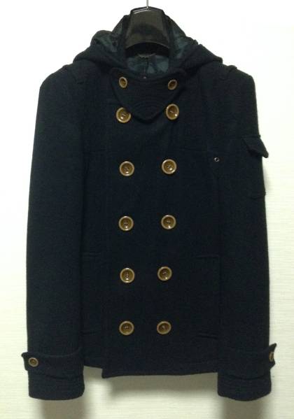 UVERworld TAKUYA∞ 着用 着 アレフルード Pコート フード 黒(Mサイズ 
