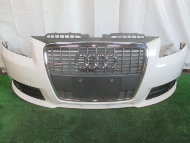 H20年式 A3 アウディ 8PBZB Sライン 純正 フロントバンパー パール LY9C