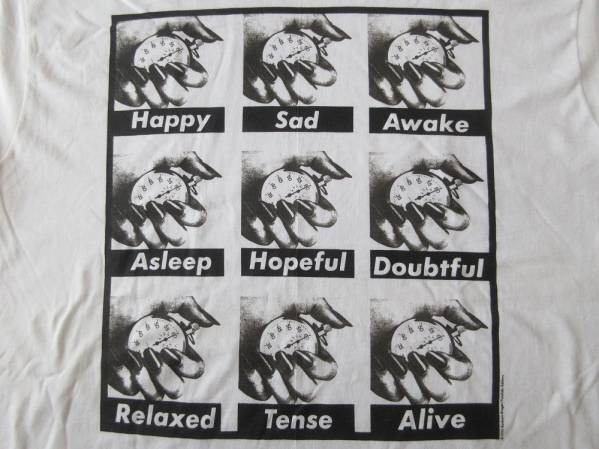  90's USA製 Barbara Kruger UNITED AGAINST AIDS Tシャツ XL 白 ビッグシルエット バーバラ クルーガー エイズ ART 現代美術 フォト/(文字、ロゴ)｜売買されたオークション情報、yahooの商品情報をアーカ XLサイズ以上