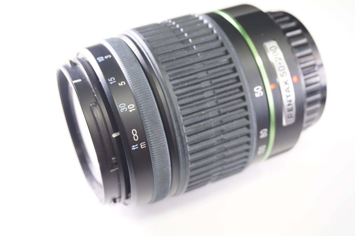 ペンタックス smc PENTAX DA 1:4-5.6 50-200mm Φ52ｍｍ ED ズームレンズ 美品 動作品 動作確認済 Kマウントの新型標準ズーム「smc PENTAX-DA L 18-50mmF4-5.6 DC WR RE