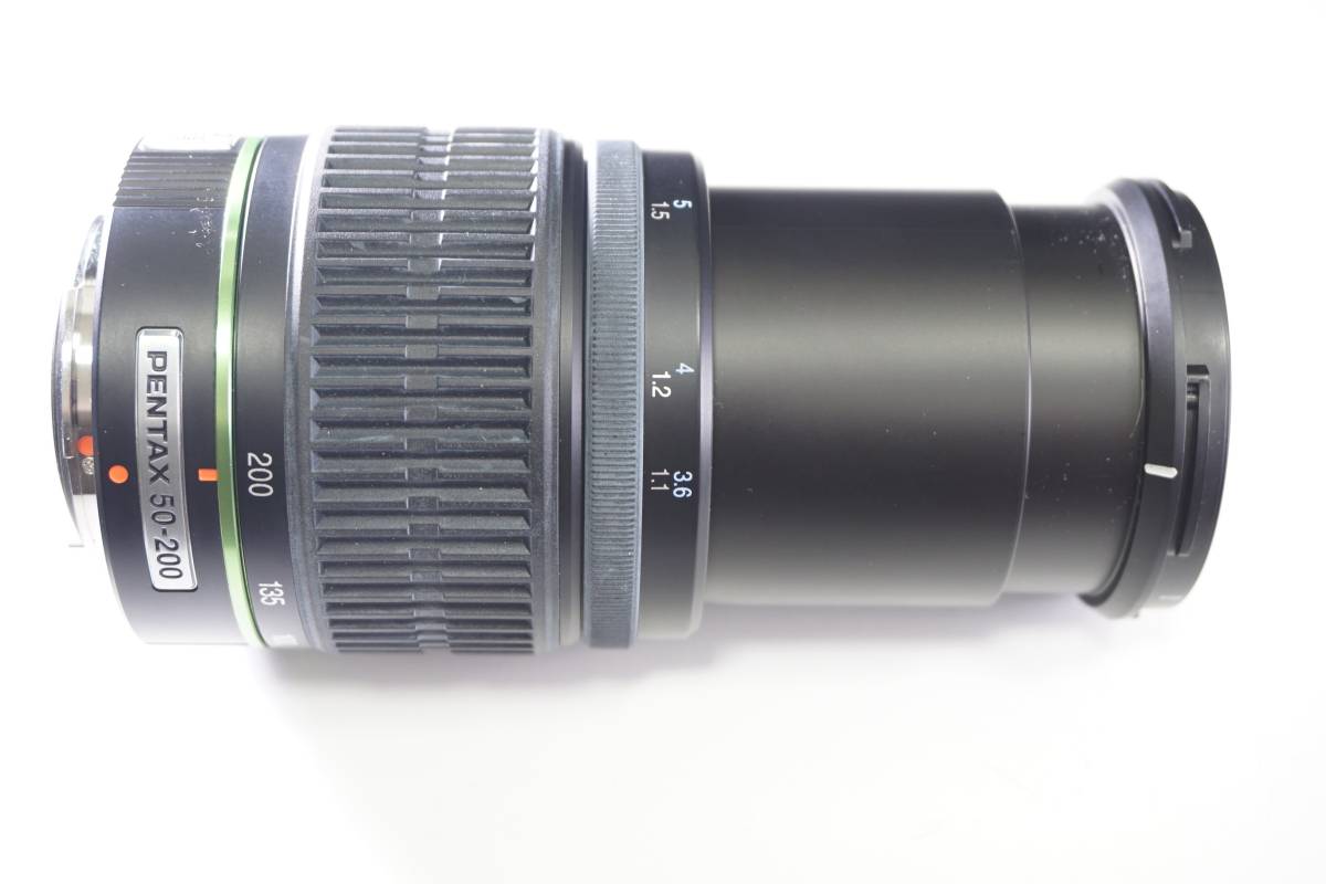 ペンタックス smc PENTAX DA 1:4-5.6 50-200mm Φ52ｍｍ ED ズームレンズ 美品 動作品 動作確認済 Kマウントの新型標準ズーム「smc PENTAX-DA L 18-50mmF4-5.6 DC WR RE