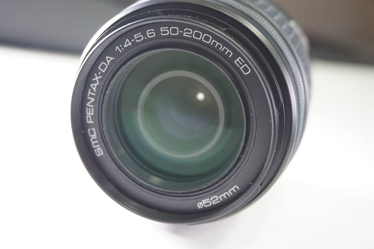 ペンタックス smc PENTAX DA 1:4-5.6 50-200mm Φ52ｍｍ ED ズームレンズ 美品 動作品 動作確認済 Kマウントの新型標準ズーム「smc PENTAX-DA L 18-50mmF4-5.6 DC WR RE