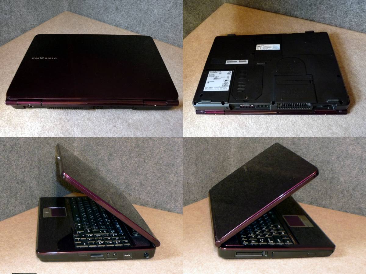 Windows10【FMV-BIBLO NF/G50】15.6型ワイド☆Core i5☆クリムゾン 今 