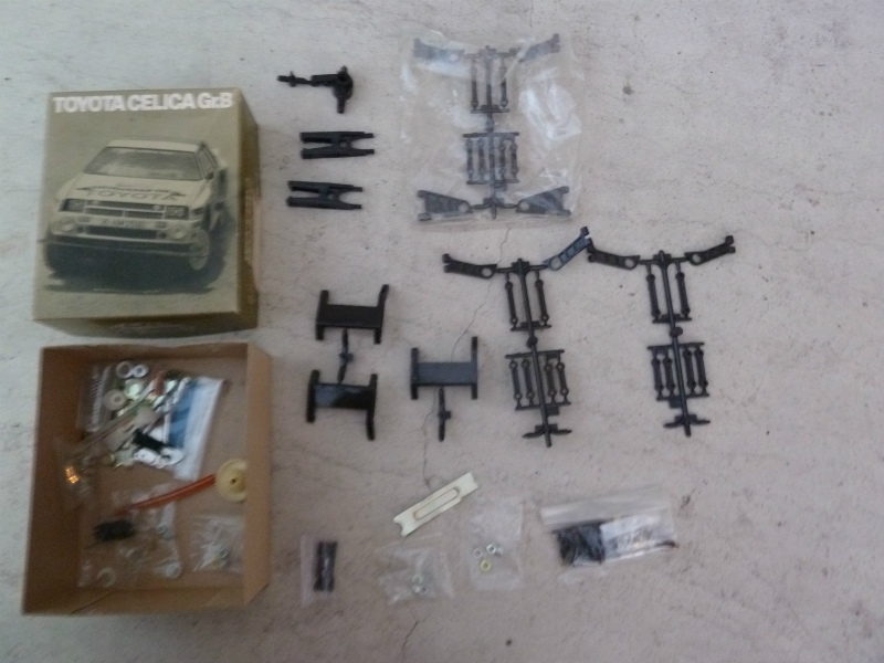 タミヤ 1/12 電動RC セリカGr.B RALLY SPECIAL 激レア 絶版品 予備パーツ 部品 中古品